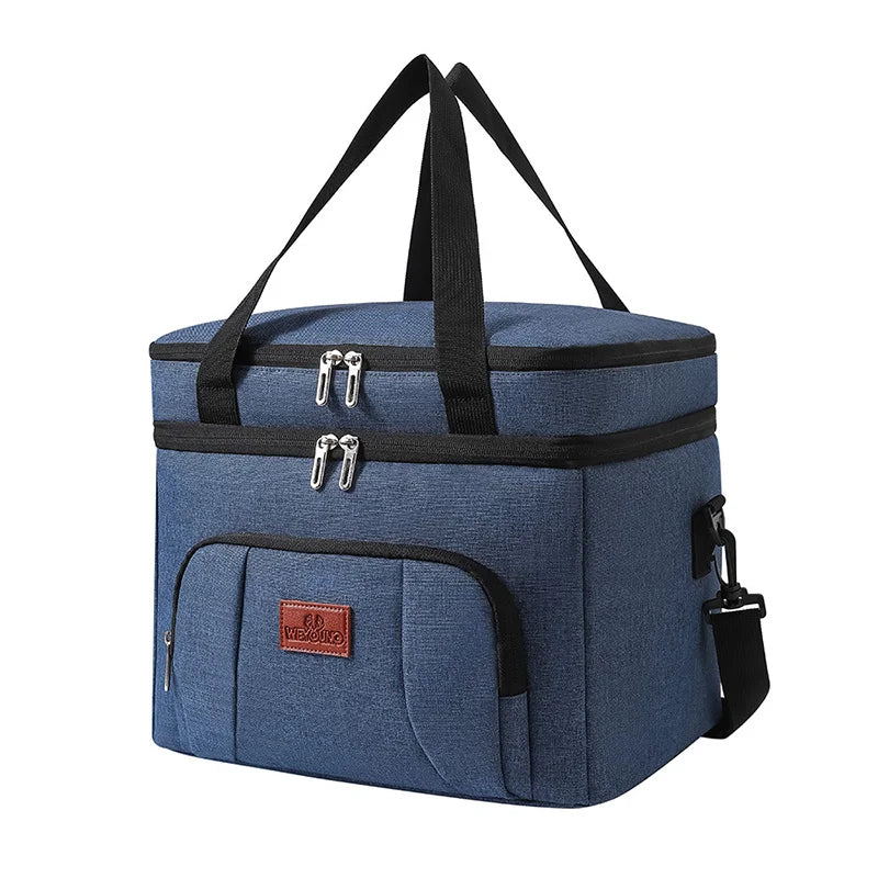 Multifunctional Double Layer Lunch Bag