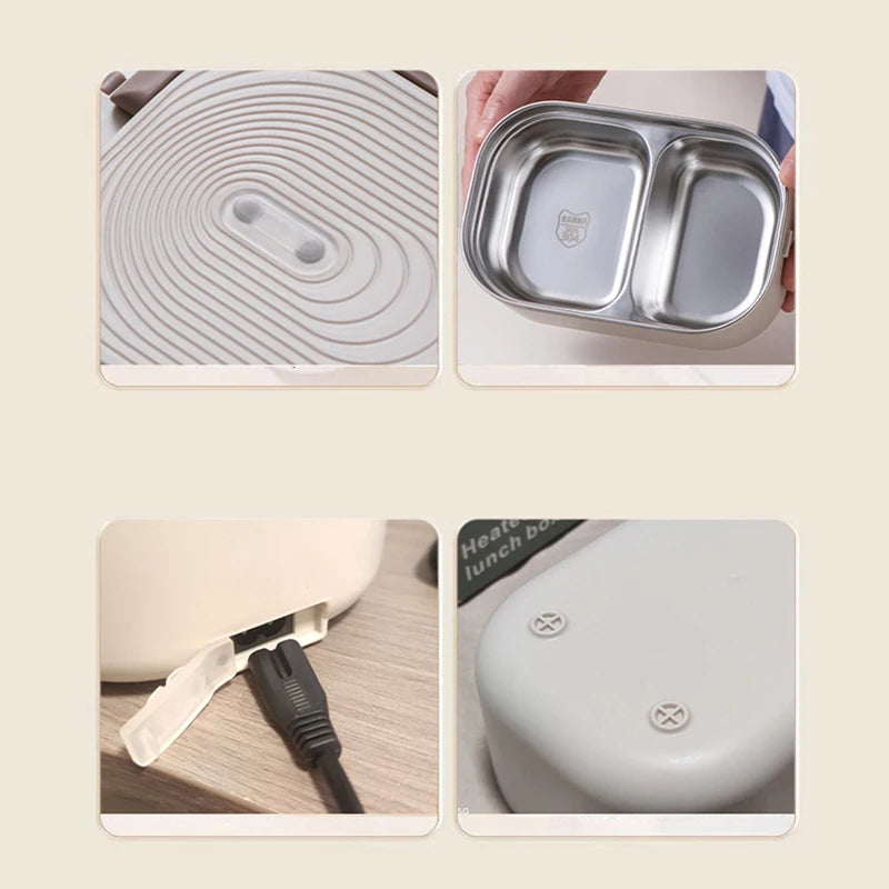 Stainless Steel Electric Lunch Box