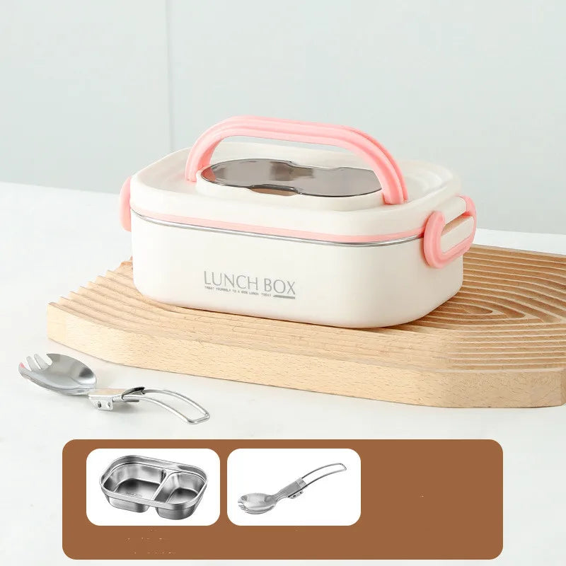 Double Layers Stainless Steel Thermal Lunch Box