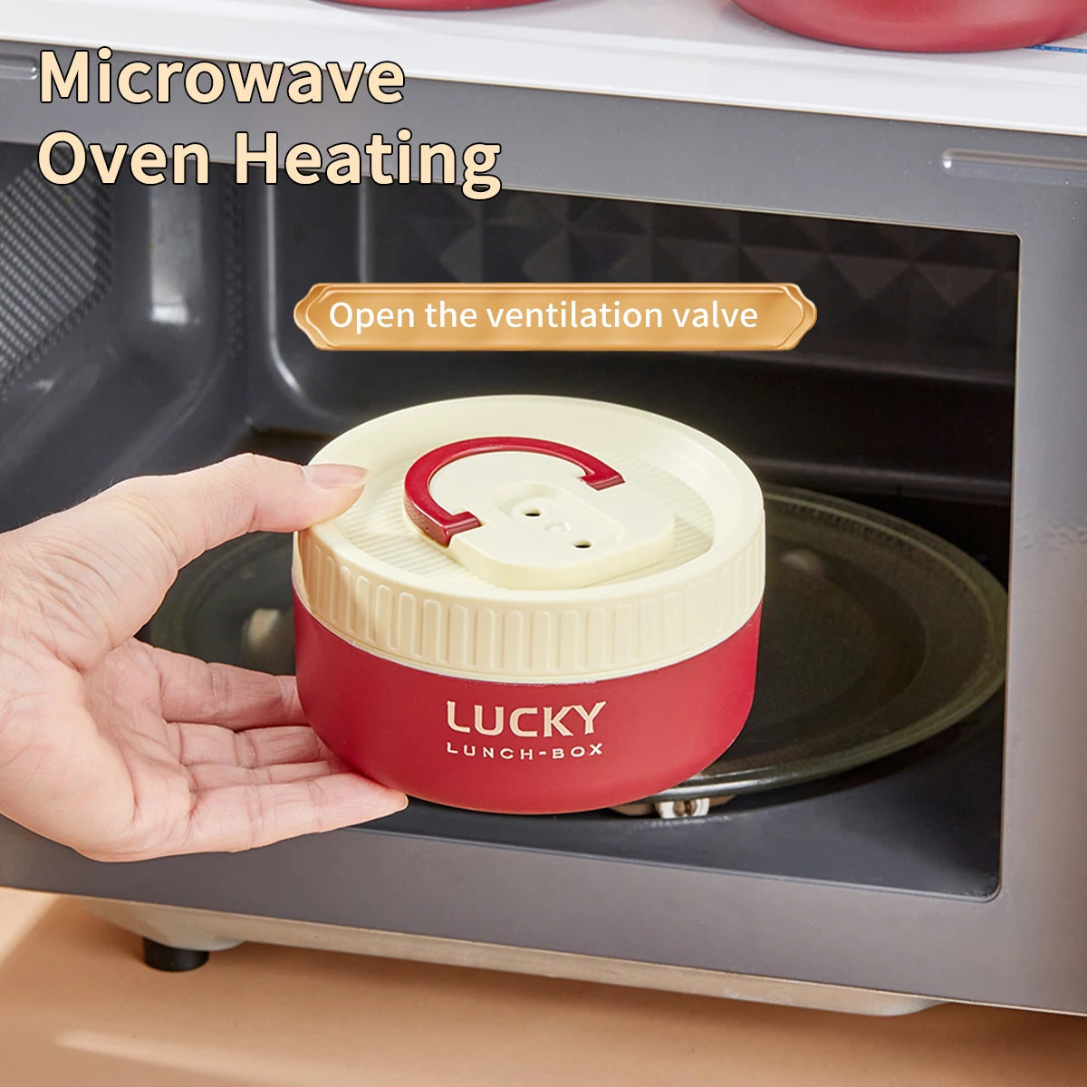 Portable Insulated Stainless Steel Lunch Box