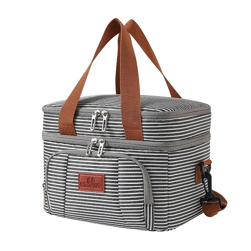 Multifunctional Double Layer Lunch Bag