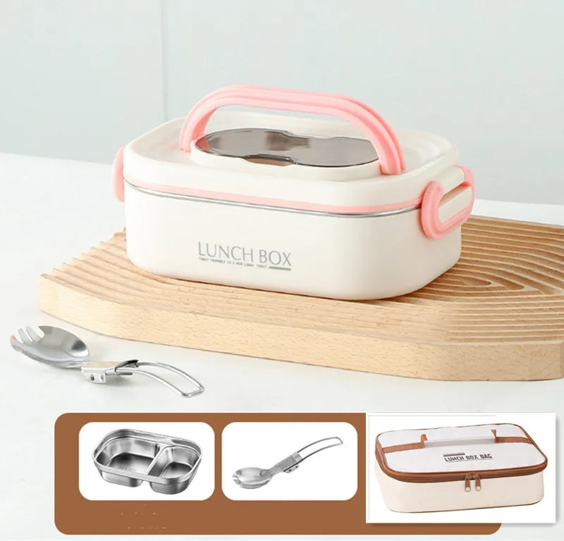 Double Layers Stainless Steel Thermal Lunch Box