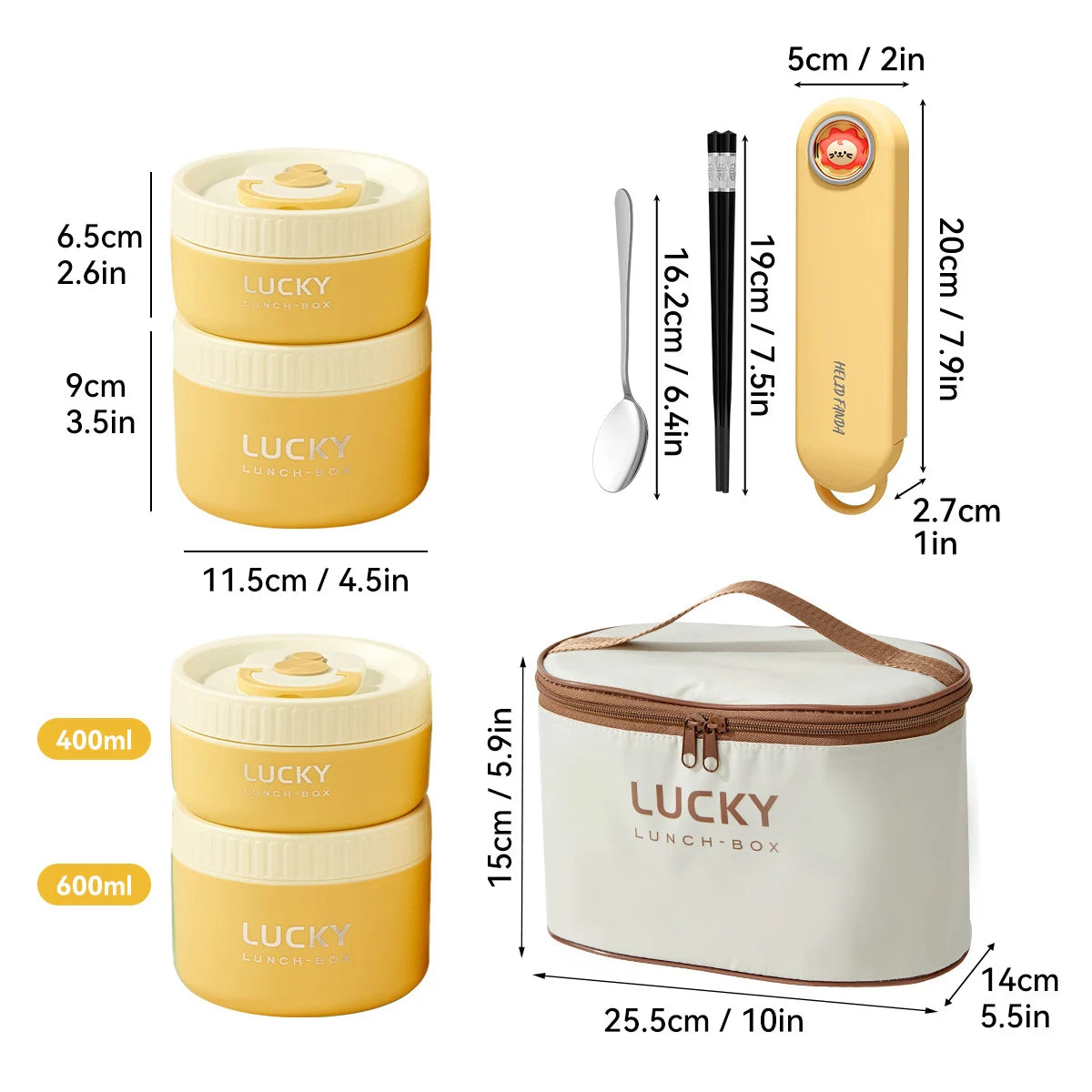 Portable Insulated Stainless Steel  Lunch Box