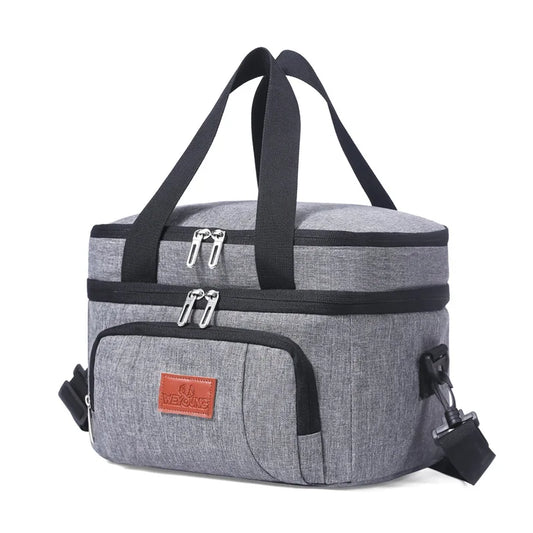 Multifunctional Double Layer Lunch Bag
